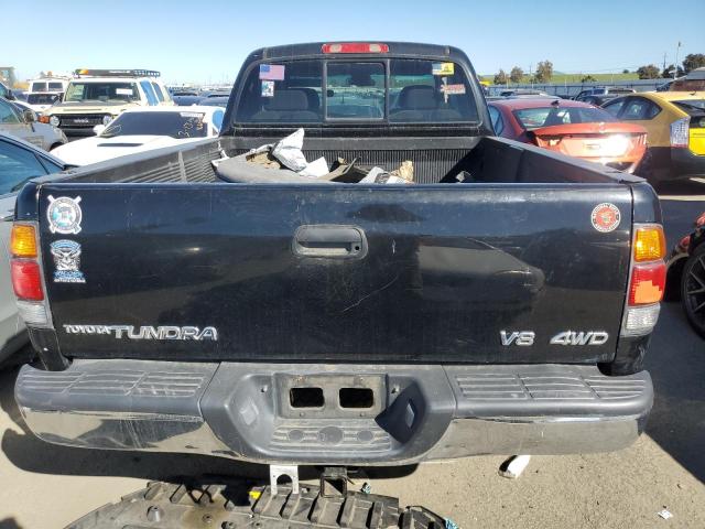 5TBBT4416YS013590 - 2000 TOYOTA TUNDRA ACCESS CAB შავი ფოტო 6