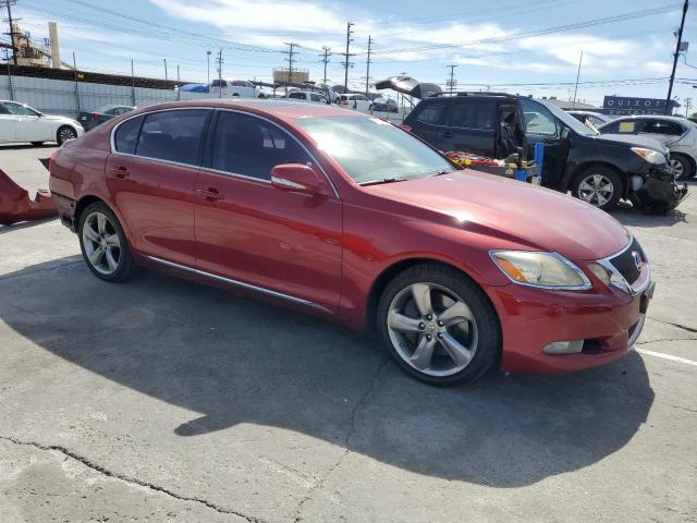 JTHBE96S080042055 - 2008 LEXUS GS 350 RED photo 4