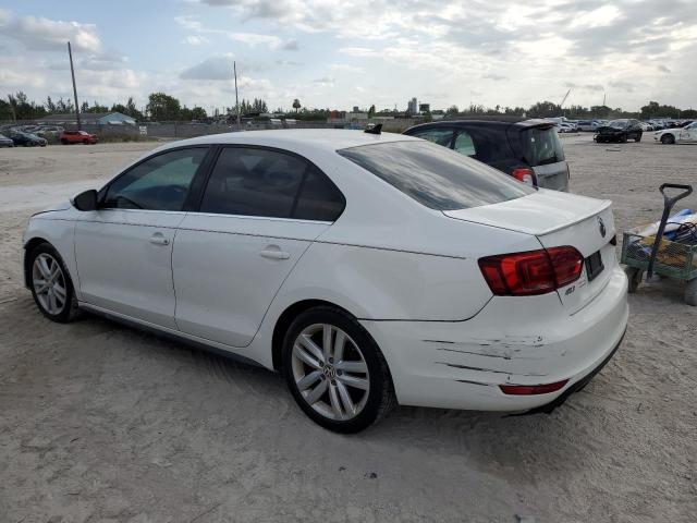 3VW4S7AJ8EM377012 - 2014 VOLKSWAGEN JETTA GLI WHITE photo 2