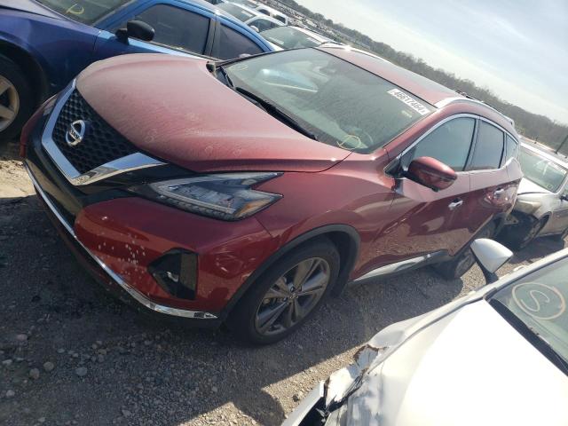 5N1AZ2DJ8LN158226 - 2020 NISSAN MURANO PLATINUM RED photo 1