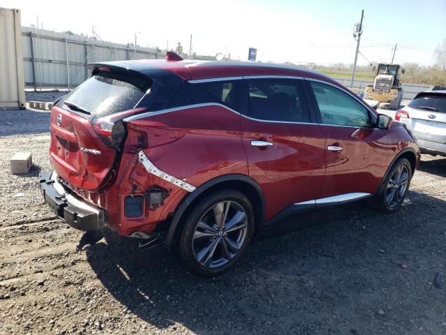 5N1AZ2DJ8LN158226 - 2020 NISSAN MURANO PLATINUM RED photo 3