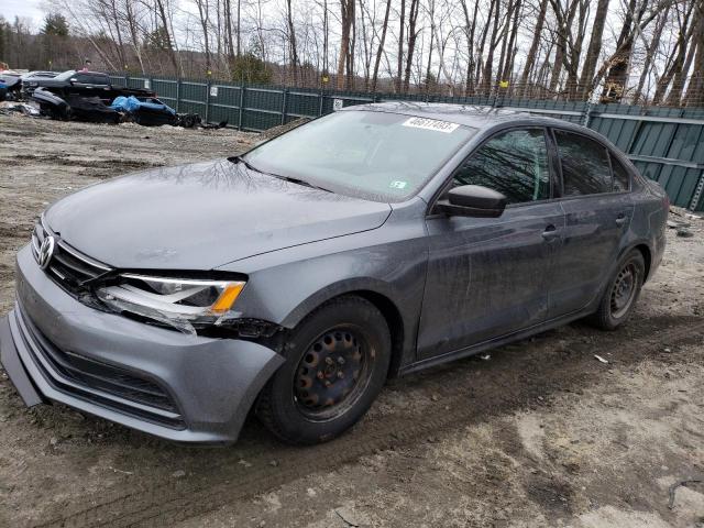 3VW1K7AJ3FM409093 - 2015 VOLKSWAGEN JETTA BASE 灰色 照片 1