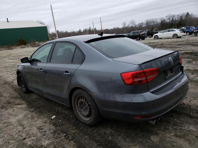 3VW1K7AJ3FM409093 - 2015 VOLKSWAGEN JETTA BASE 灰色 照片 2