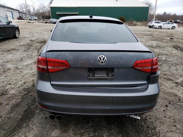 3VW1K7AJ3FM409093 - 2015 VOLKSWAGEN JETTA BASE 灰色 照片 6