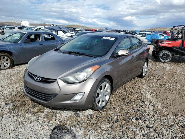 5NPDH4AE8BH017663 - 2011 HYUNDAI ELANTRA GLS GRAY photo 1