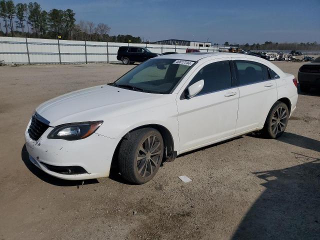 1C3CCBBB9DN600205 - 2013 CHRYSLER 200 TOURING WHITE photo 1