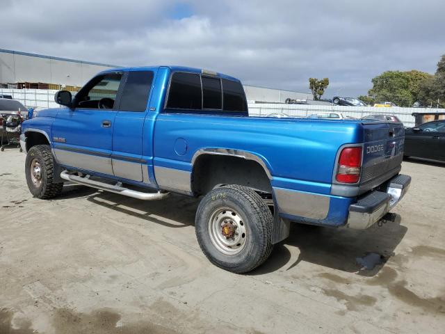 3B7KF2360YG123999 - 2000 DODGE RAM 2500 BLUE photo 2