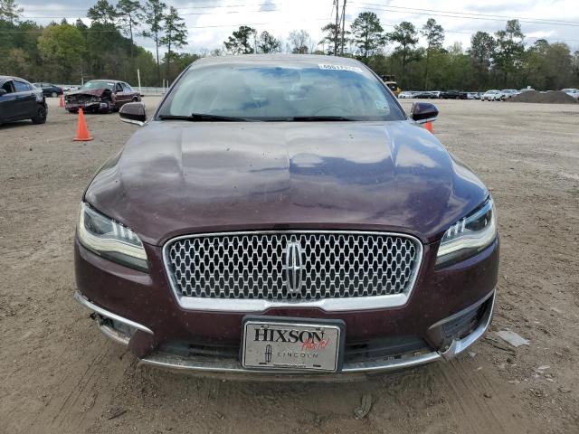 3LN6L5C90HR615566 - 2017 LINCOLN MKZ SELECT MAROON photo 5