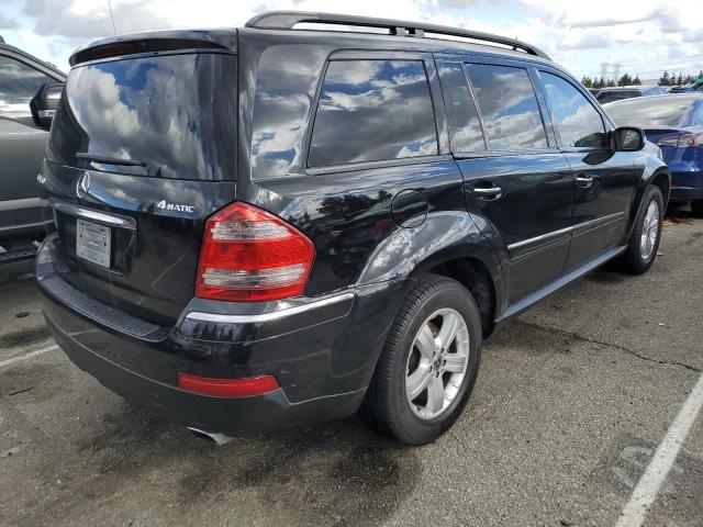 4JGBF71E68A326137 - 2008 MERCEDES-BENZ GL 450 4MATIC BLACK photo 3