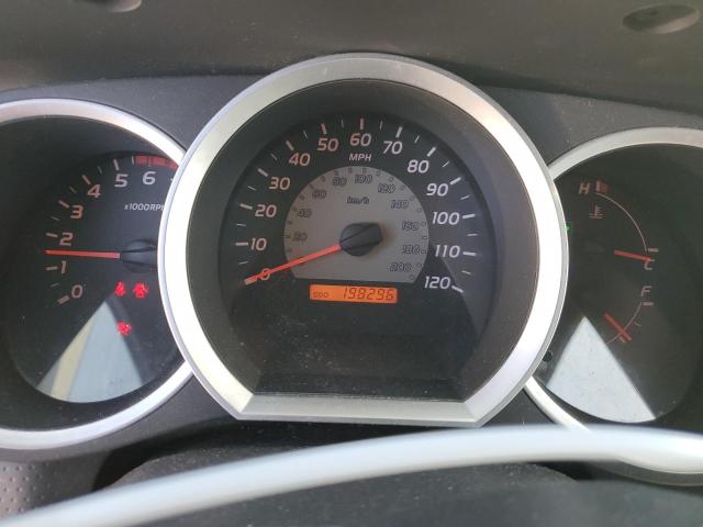 5TETX22N85Z013387 - 2005 TOYOTA TACOMA ACCESS CAB ვერცხლისფერი ფოტო 9