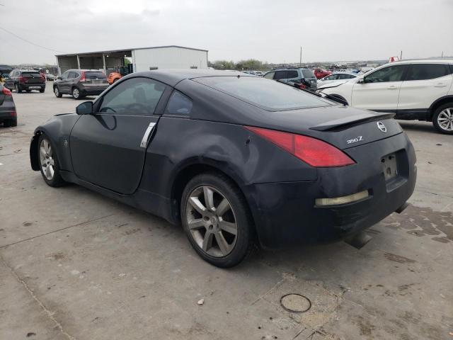 JN1AZ34D44M101942 - 2004 NISSAN 350Z COUPE BLACK photo 2