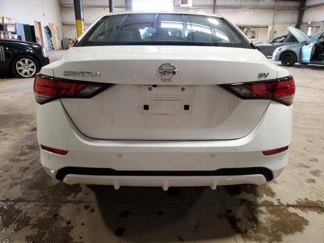 3N1AB8CV2LY297533 - 2020 NISSAN SENTRA SV WHITE photo 6