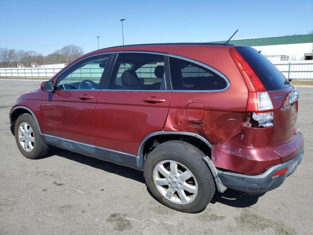 JHLRE48797C069024 - 2007 HONDA CR-V EXL MAROON photo 2