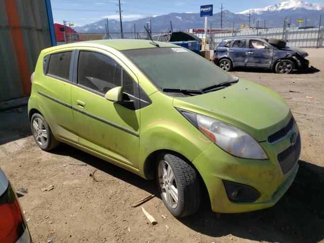 KL8CD6S94DC511451 - 2013 CHEVROLET SPARK 1LT GREEN photo 4