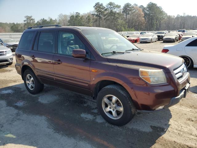 5FNYF18748B002193 - 2008 HONDA PILOT EXL PURPLE photo 4