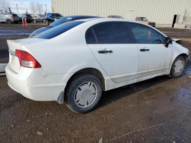 2HGFA16439H014069 - 2009 HONDA CIVIC DX-G WHITE photo 3