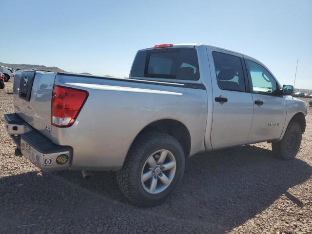 1N6AA0EJ5AN310214 - 2010 NISSAN TITAN XE SILVER photo 3