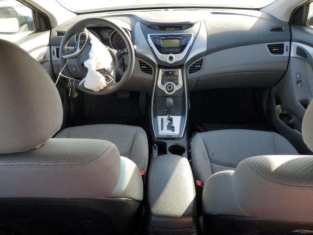 KMHDH4AE5CU252539 - 2012 HYUNDAI ELANTRA GLS SILVER photo 8