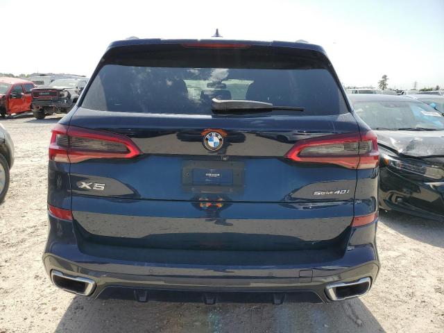 5UXCR4C04LLW64938 - 2020 BMW X5 SDRIVE 40I BLUE photo 6