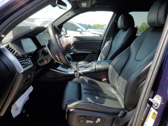 5UXCR4C04LLW64938 - 2020 BMW X5 SDRIVE 40I BLUE photo 7