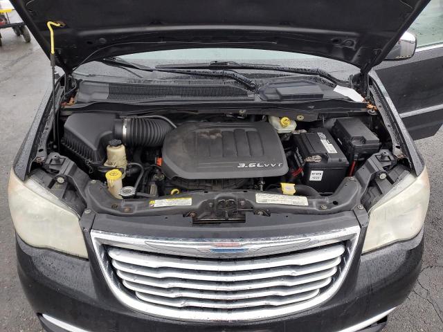 2C4RC1CG0CR169362 - 2012 CHRYSLER TOWN & COU TOURING L BLACK photo 12