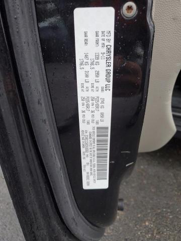 2C4RC1CG0CR169362 - 2012 CHRYSLER TOWN & COU TOURING L BLACK photo 13