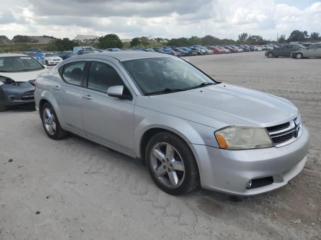 1C3CDZEG1CN198661 - 2012 DODGE AVENGER SXT SILVER photo 4