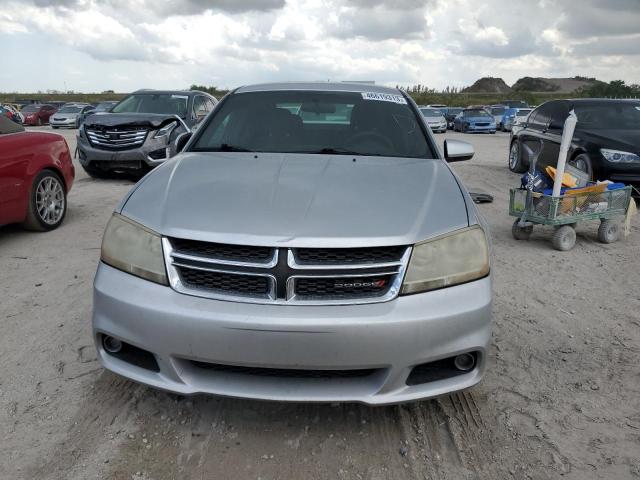 1C3CDZEG1CN198661 - 2012 DODGE AVENGER SXT SILVER photo 5