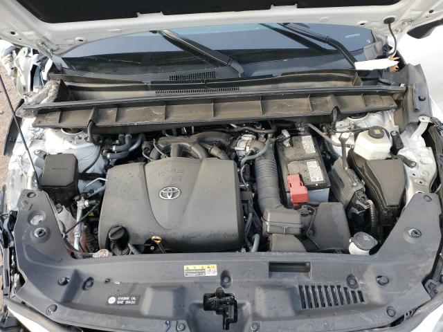 5TDHZRBH2MS109062 - 2021 TOYOTA HIGHLANDER XLE WHITE photo 12