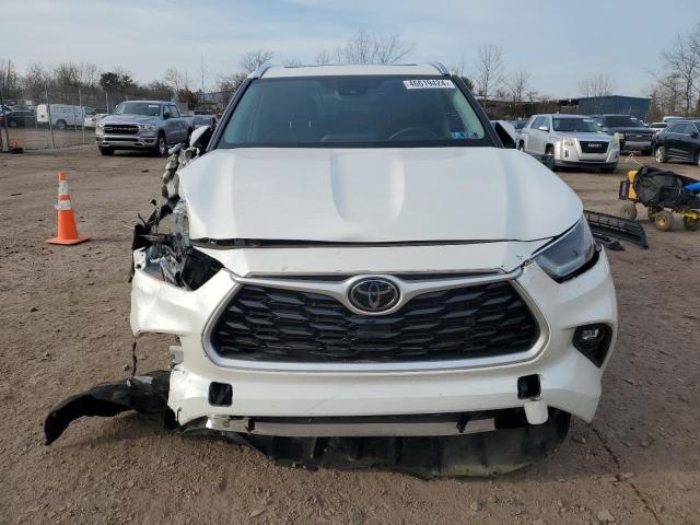 5TDHZRBH2MS109062 - 2021 TOYOTA HIGHLANDER XLE WHITE photo 5