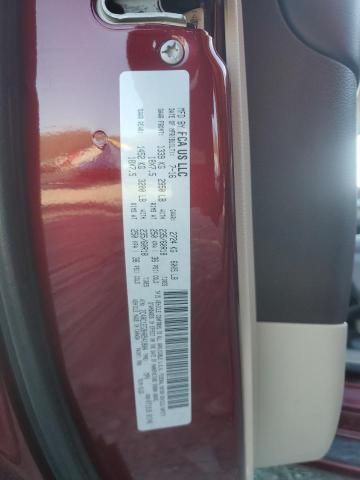 2C4RC1EG9HR541804 - 2017 CHRYSLER PACIFICA TOURING L PLUS BURGUNDY photo 13