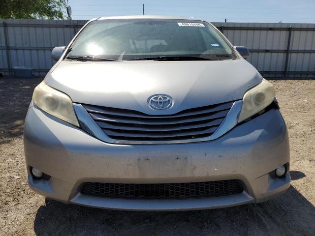 5TDYK3DC5FS569158 - 2015 TOYOTA SIENNA XLE SILVER photo 5