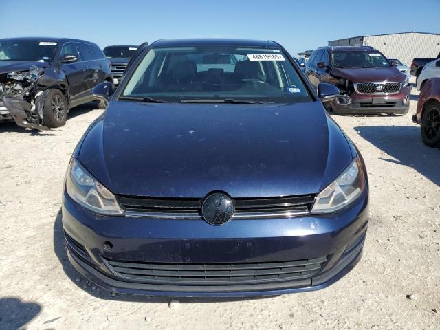 3VW217AU5FM033420 - 2015 VOLKSWAGEN GOLF BLUE photo 5