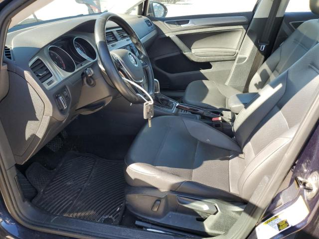 3VW217AU5FM033420 - 2015 VOLKSWAGEN GOLF BLUE photo 7