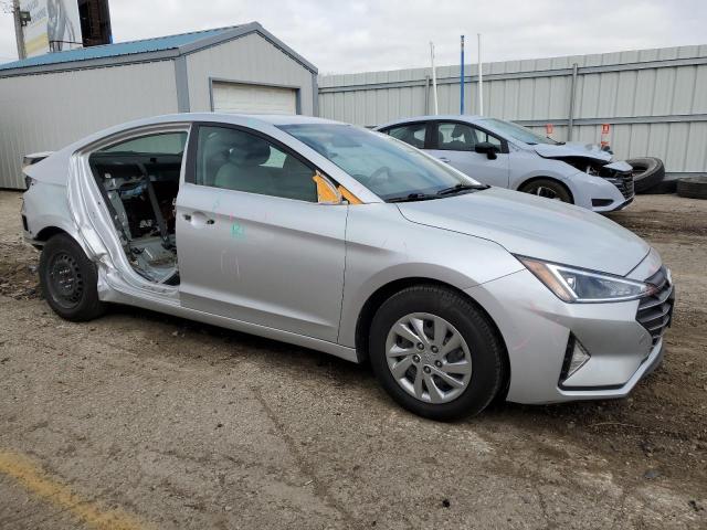 KMHD74LF5KU807190 - 2019 HYUNDAI ELANTRA SE SILVER photo 4