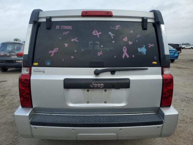 1J8HH48K18C142837 - 2008 JEEP COMMANDER SPORT Silber Foto 6