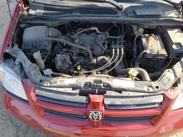 2D4RN3D18AR435856 - 2010 DODGE GRAND CARA HERO BURGUNDY photo 11