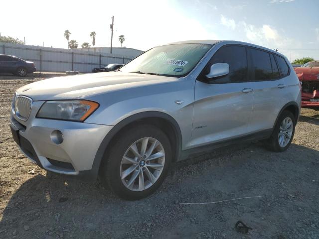 5UXWX9C50E0D36158 - 2014 BMW X3 XDRIVE28I SILVER photo 1