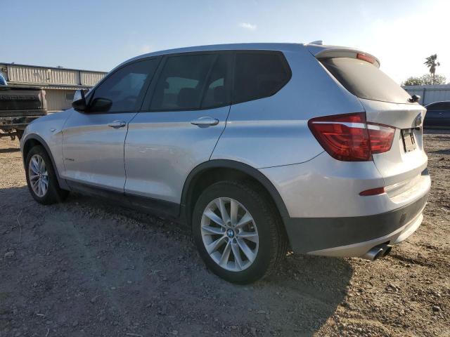 5UXWX9C50E0D36158 - 2014 BMW X3 XDRIVE28I SILVER photo 2