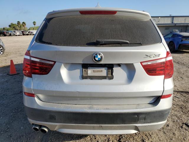 5UXWX9C50E0D36158 - 2014 BMW X3 XDRIVE28I SILVER photo 6