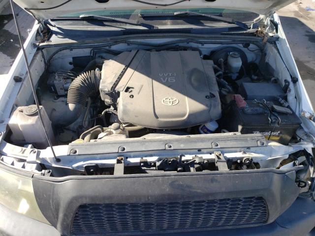 5TETU62N78Z538865 - 2008 TOYOTA TACOMA PRERUNNER ACCESS CAB WHITE photo 11