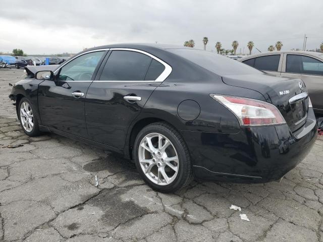 1N4AA5AP6EC473729 - 2014 NISSAN MAXIMA S BLACK photo 2