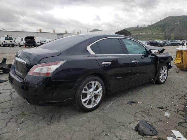 1N4AA5AP6EC473729 - 2014 NISSAN MAXIMA S BLACK photo 3