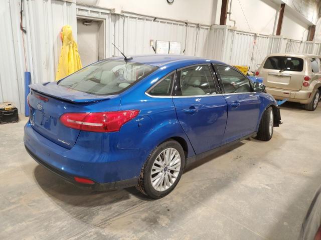 1FADP3J25JL280616 - 2018 FORD FOCUS TITANIUM BLUE photo 3