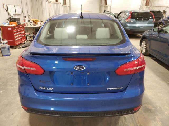 1FADP3J25JL280616 - 2018 FORD FOCUS TITANIUM BLUE photo 6