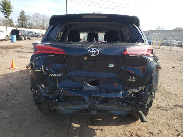 JTMBFREVXJJ733152 - 2018 TOYOTA RAV4 LE BLUE photo 6