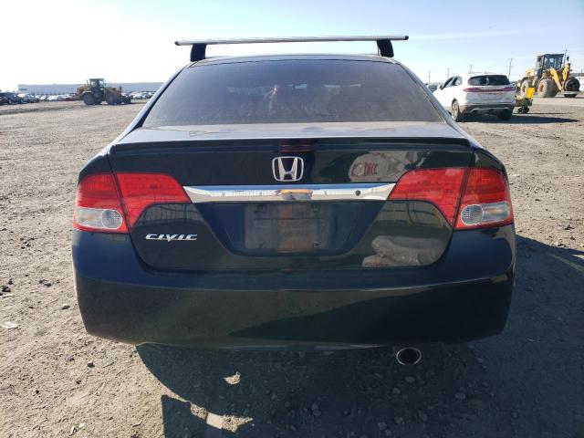 19XFA1F65BE018447 - 2011 HONDA CIVIC LX-S أسود صورة 6
