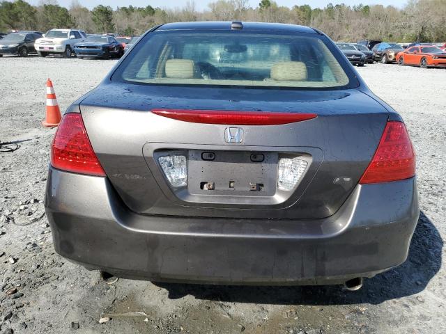 1HGCM66596A015804 - 2006 HONDA ACCORD EX CHARCOAL photo 6