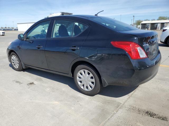 3N1CN7AP0EL845253 - 2014 NISSAN VERSA S BLACK photo 2