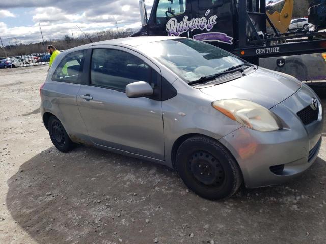 JTDJT923175079540 - 2007 TOYOTA YARIS SILVER photo 4